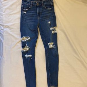 American Eagle, size 2 reg, denim